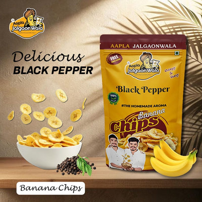 Black Pepper Flavour Banana Chips 160g