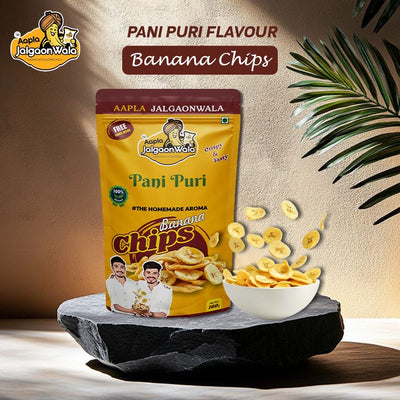 PaniPuri Flavor Banana Chips 160g