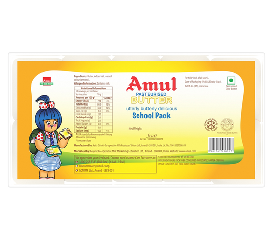 Amul butter school pack 100 g