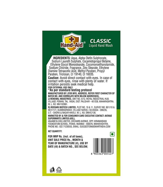 Hand-aid classic handwash (750ml) - Dailyneeds