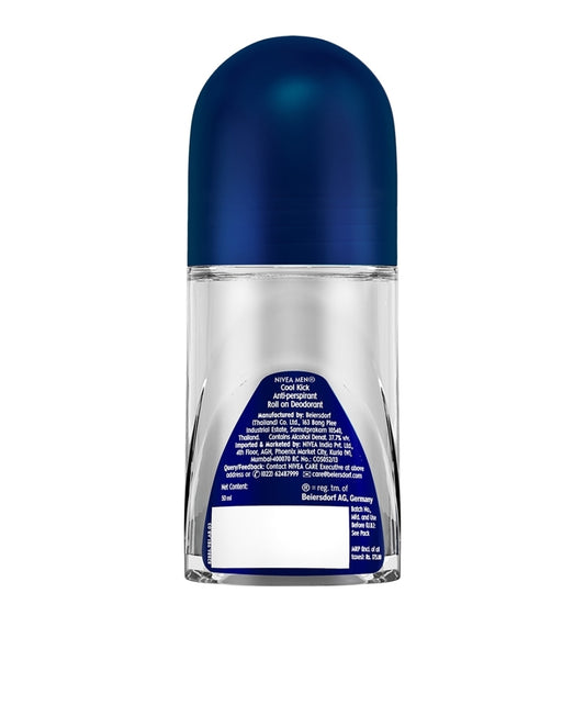 Nivea Men Cool Kick Roll-On : 50 ml
