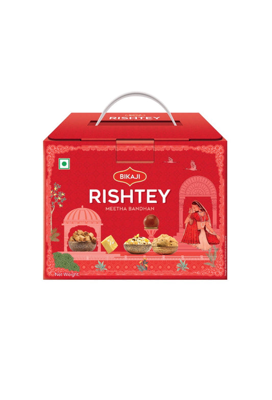 Bikaji Rishtey meetha bandhan gift pack : 1.68 kg