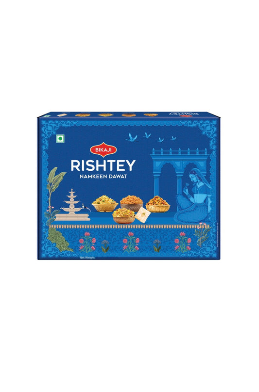 Bikaji Rishtey Namkeen Dawat : 1.23 kg | gift hamper
