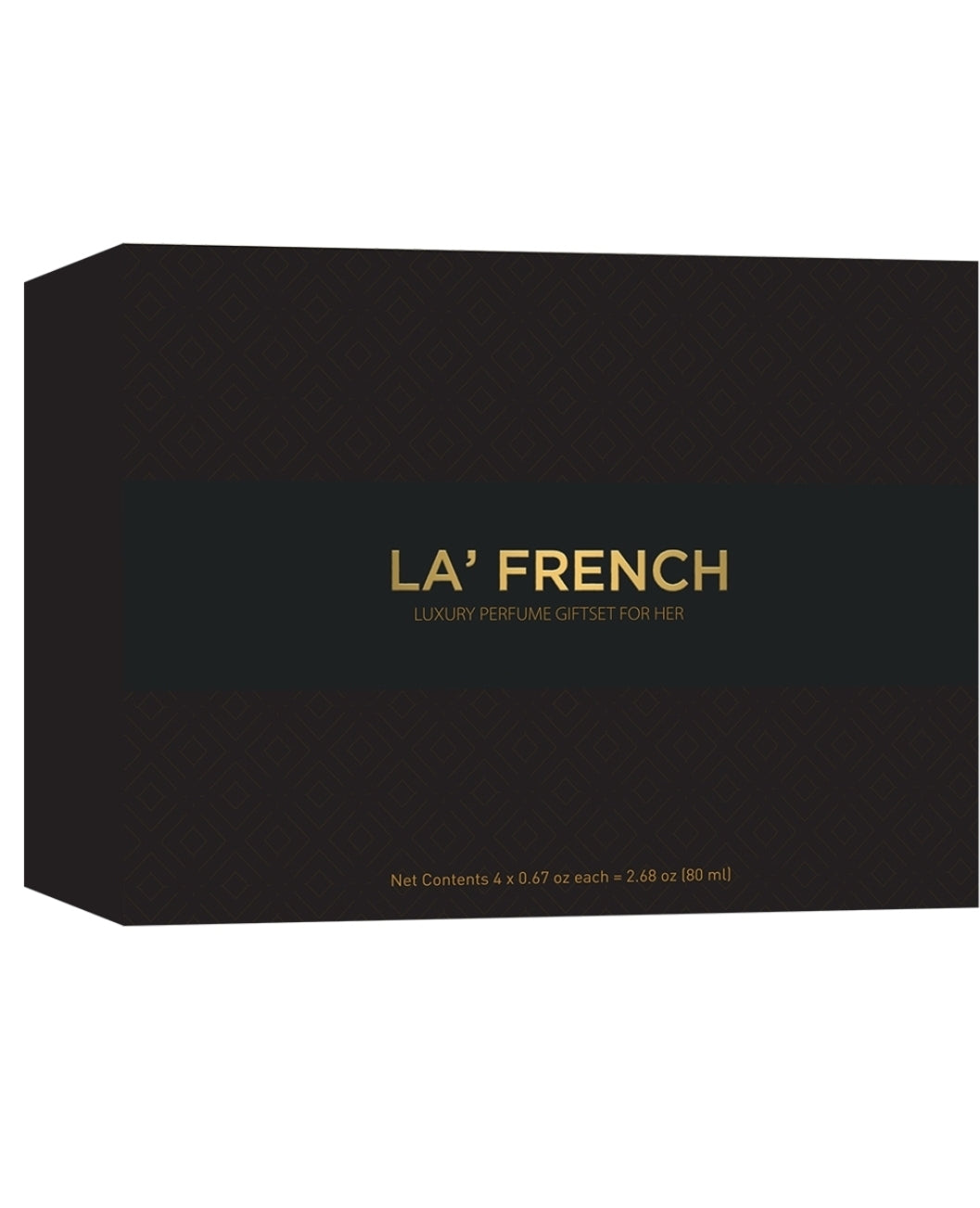 La' French Luxury Perfume Gift Set For Her : 4 x 20 ml