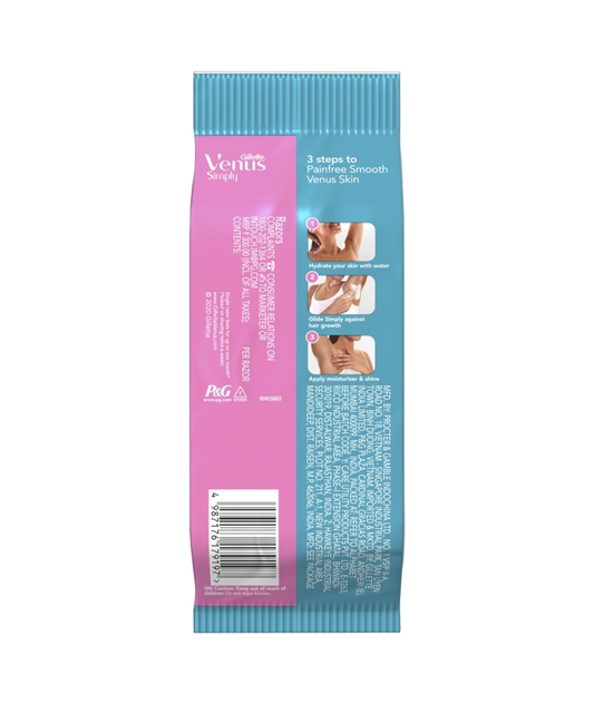 Gillette simply venus razor (5 units) - Dailyneeds