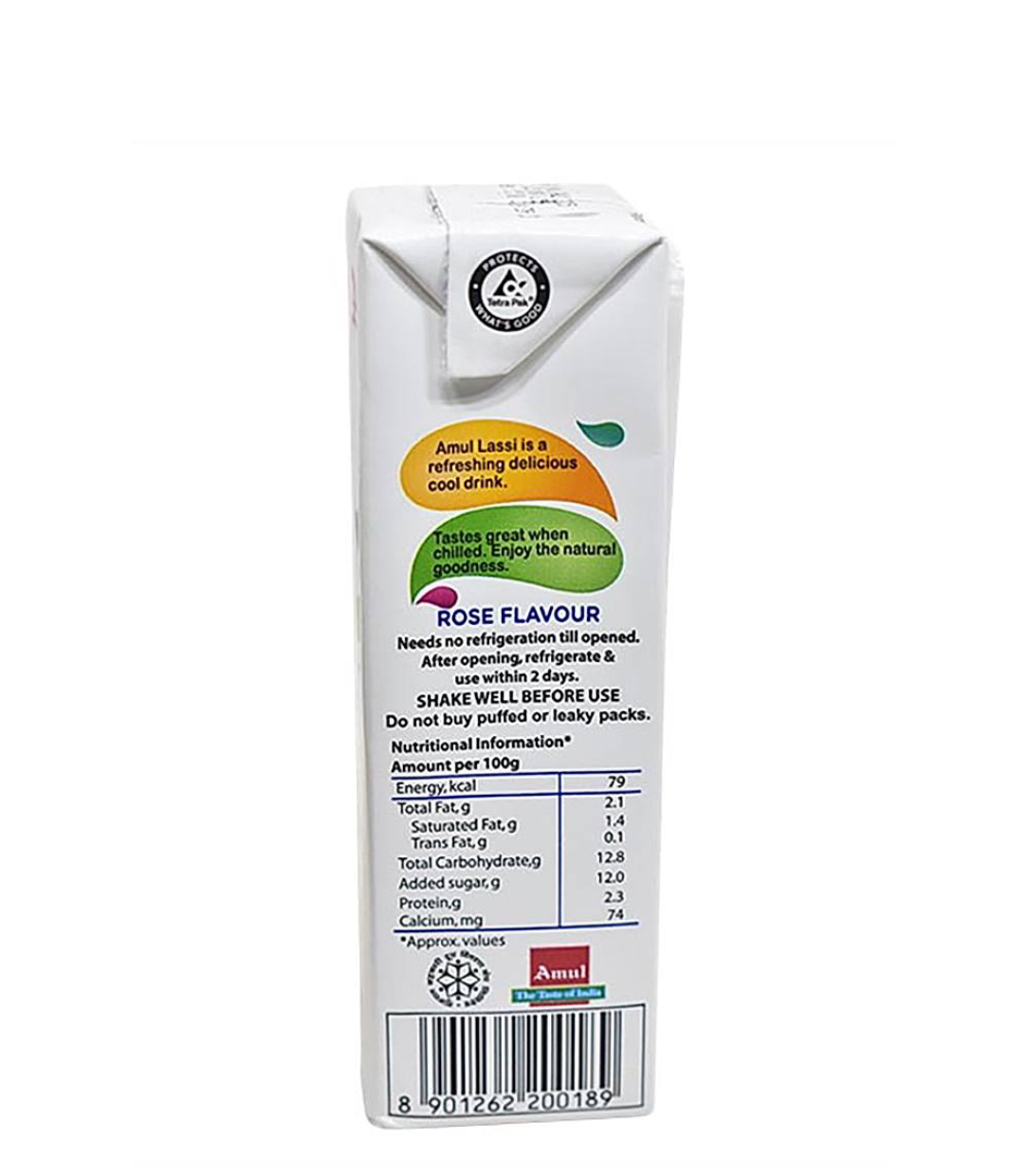 Amul lassi rose flavour 200ml