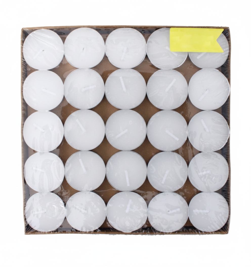 Premium tealight candles 50 pcs