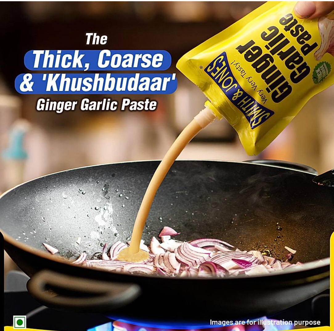 Smith & jones Ginger garlic paste : (200g) - Dailyneeds