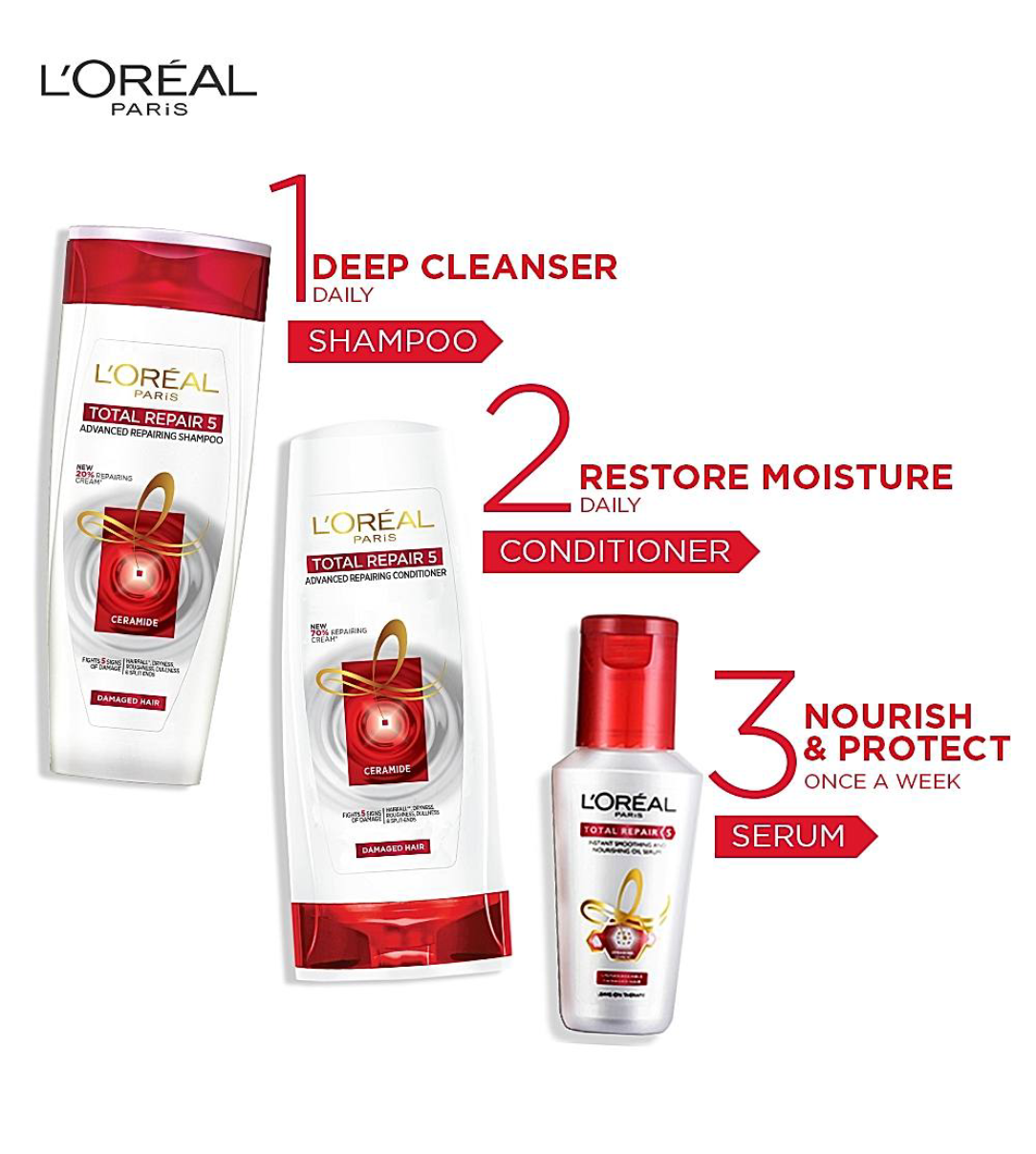 L'Oreal paris total repair 5 shampoo - Dailyneeds