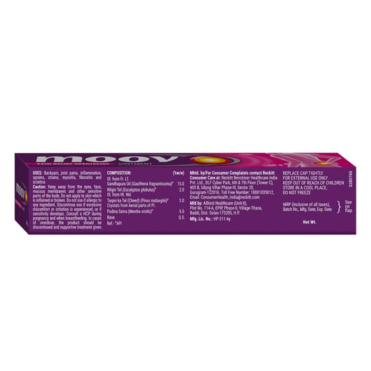 Moov Cream Pain Relief Specialist : 50 g