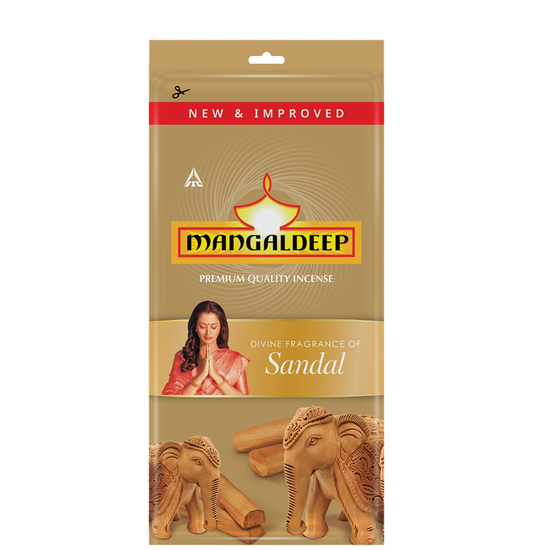 Mangaldeep sandalwood pooja agarbatti 125g
