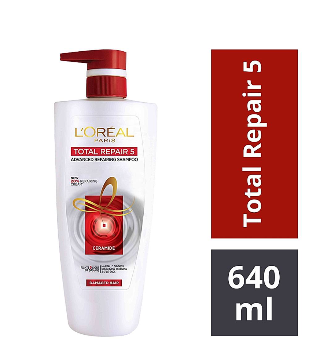 L'Oreal paris total repair 5 shampoo - Dailyneeds