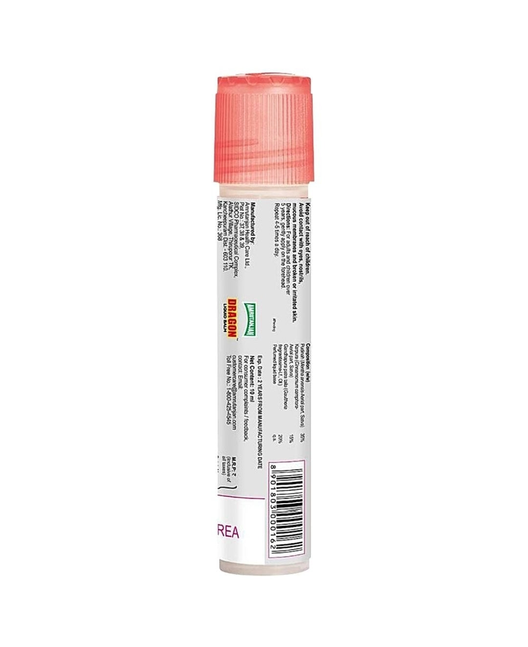 Amrutanjan Headache Faster Relaxation Roll-On : 10 ml